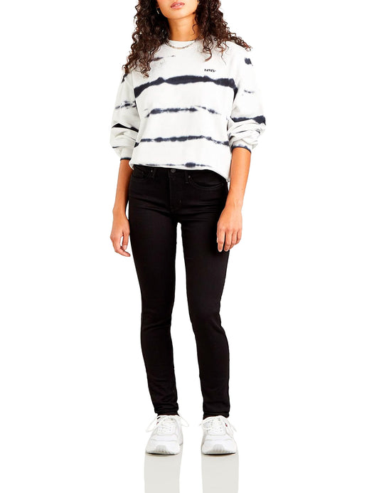 Levi's Damen 311 Shaping Skinny Jeans, Black and Black, 30W / 30L