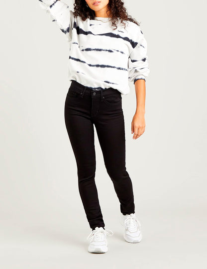 Levi's Damen 311 Shaping Skinny Jeans, Black and Black, 30W / 30L